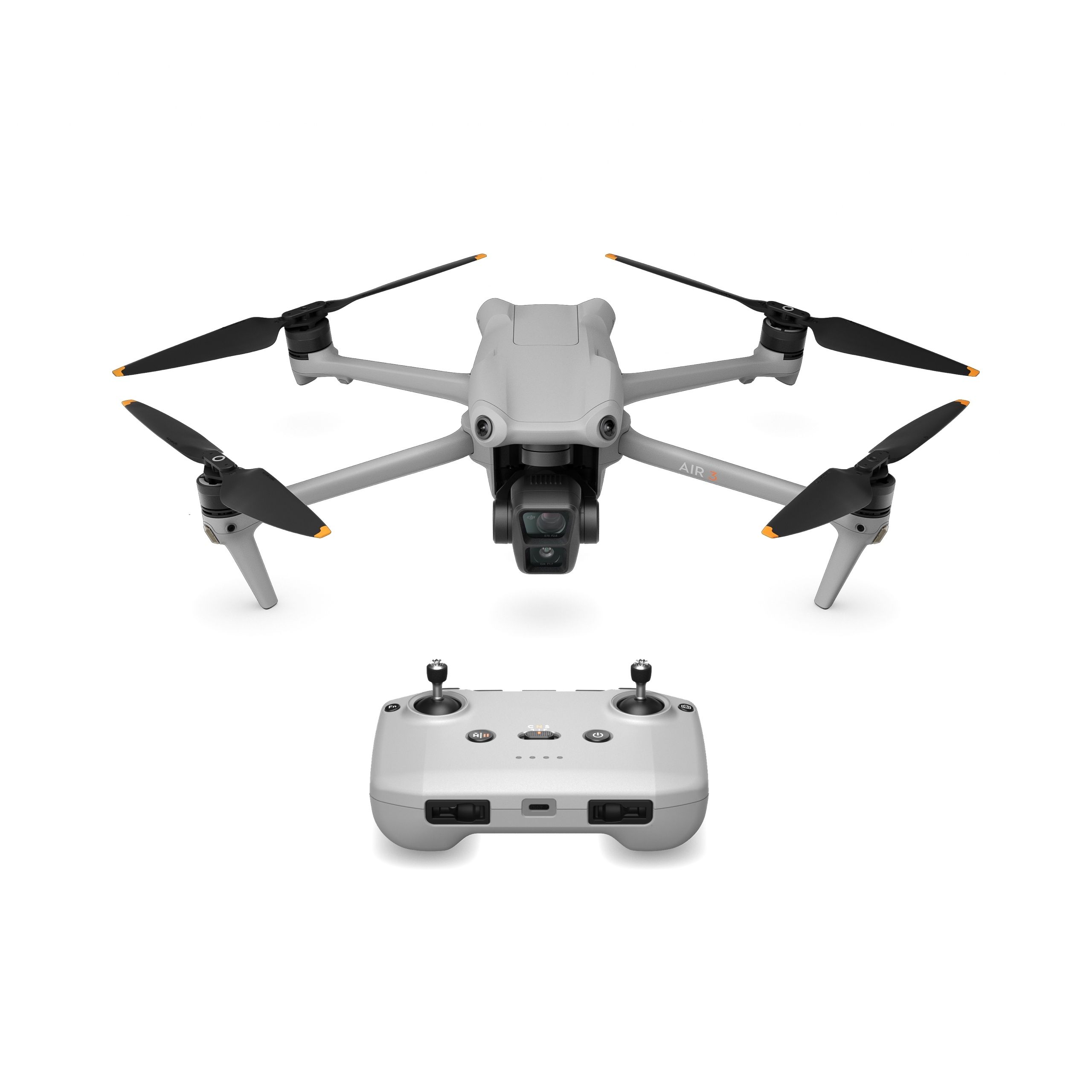 Mavic Air 3 für DJI Air 3 Drohne mit Dual-Kamera, 48 MP Fotos, 46 Min. Flugzeit, omnidirektionale Hinderniserkennung, 4K/60 fps Drohne